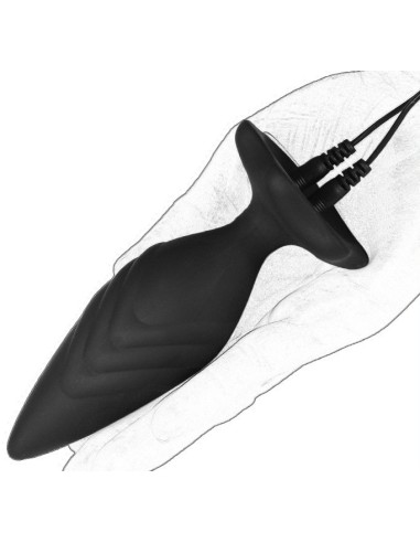 Plug anal Électro Shock Butt 10 x 3.5cm