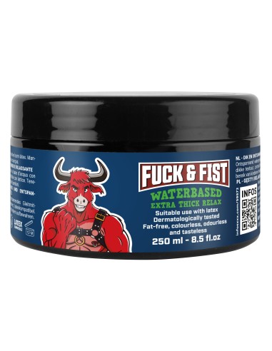 Lubrifiant épais Eau Fuck & Fist Extra Thick Relax 250ml