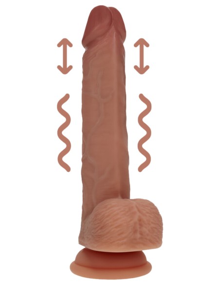 Gode vibrant va-et-vient Beniamo latino 14 x 3.8cm