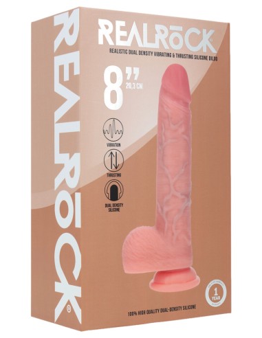 Gode vibrant va-et-vient Demetrio 16 x 4.3cm