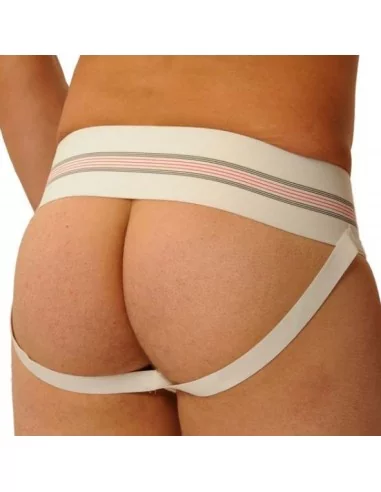 Jockstrap Fist Large Bande Blanc