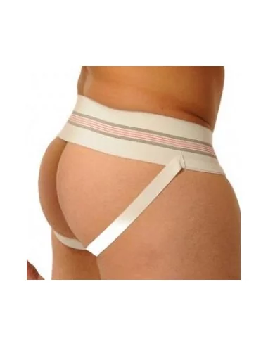 Jockstrap Fist Large Bande Blanc
