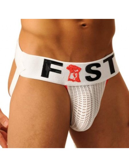 Jockstrap Fist logo Blanc Jockstrap Fist logo Blanc