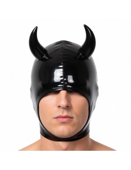 Masque avec cornes Sexy Devil Noir