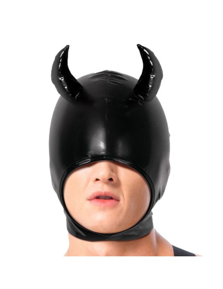 Masque avec cornes Sexy Devil Noir