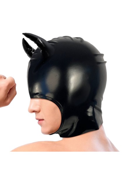 Masque avec cornes Sexy Devil Noir