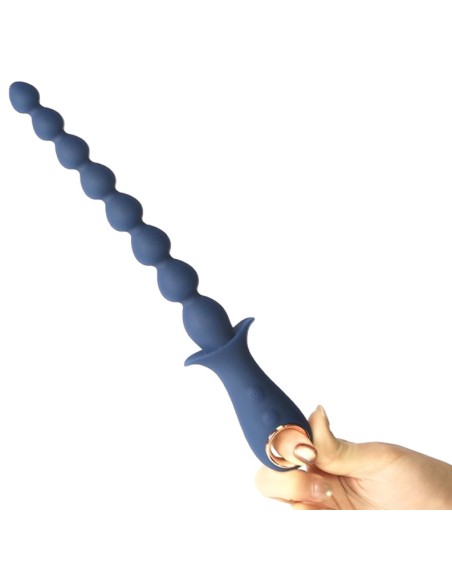 Boules anales vibrantes Heighties 17 x 2.4cm