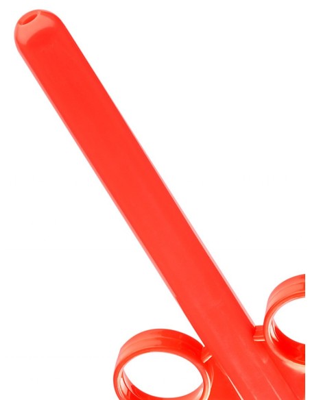 Injecteur de lubrifiant Shooter 10mL Rouge - Insertion 10 x 1.5cm