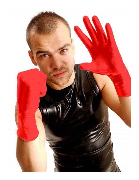Gants Fist Wrist Rouge