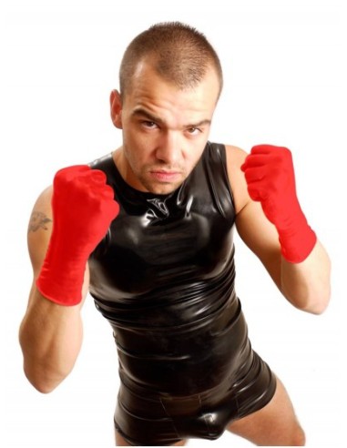 Gants Fist Wrist Rouge