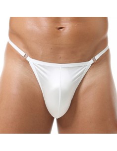 String Satin Up Blanc