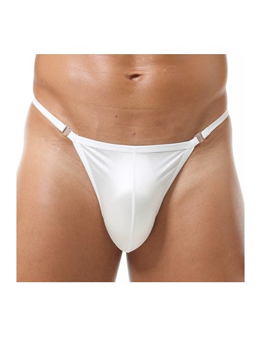 String Satin Up Blanc