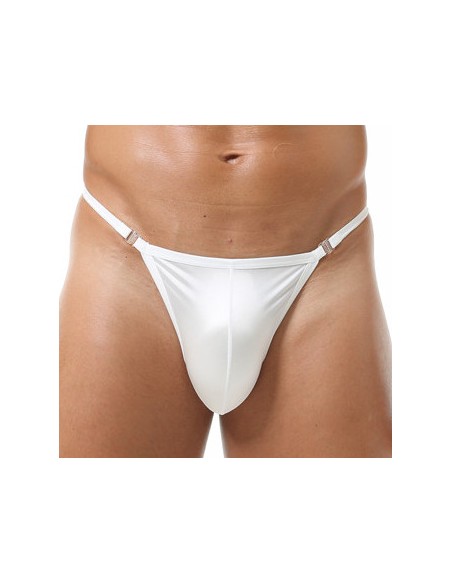 String Satin Up Blanc