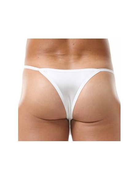 String Satin Up Blanc