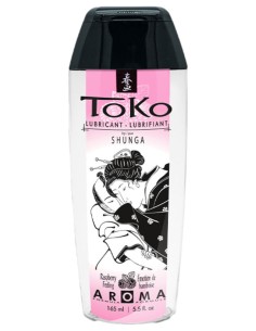 Lubrifiant aromatisé Shunga Toko Émotion de framboise 165ml