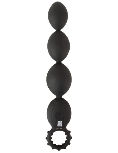 Boules anales vibrantes Flex Anos 18.5 x 4.7cm