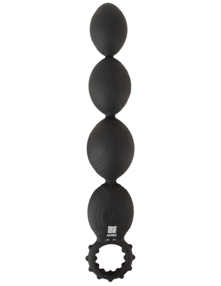 Boules anales vibrantes Flex Anos 18.5 x 4.7cm