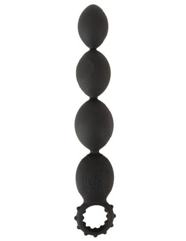 Boules anales vibrantes Flex Anos 18.5 x 4.7cm