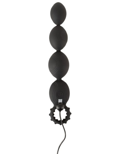 Boules anales vibrantes Flex Anos 18.5 x 4.7cm