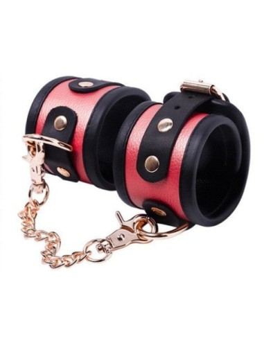 Menottes de poignets Colorsband Cufwrist Rouges