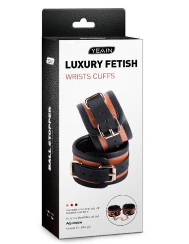 Menottes de poignets Colorsband Cufwrist Rouges