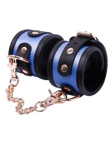 Menottes de poignets Colorsband Cufwrist Bleues