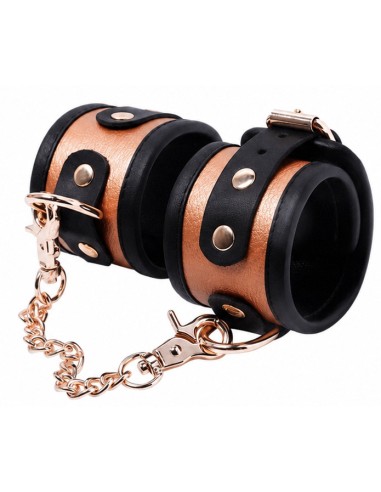 Menottes de poignets Colorsband Cufwrist Cuivre