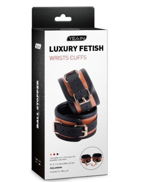 Menottes de poignets Colorsband Cufwrist Cuivre
