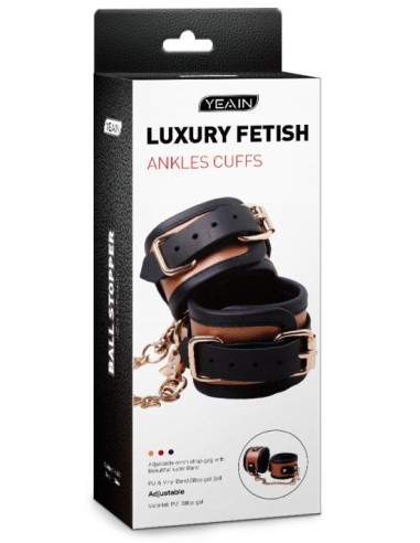 Menottes de chevilles Colorsband Cufkles Rouges