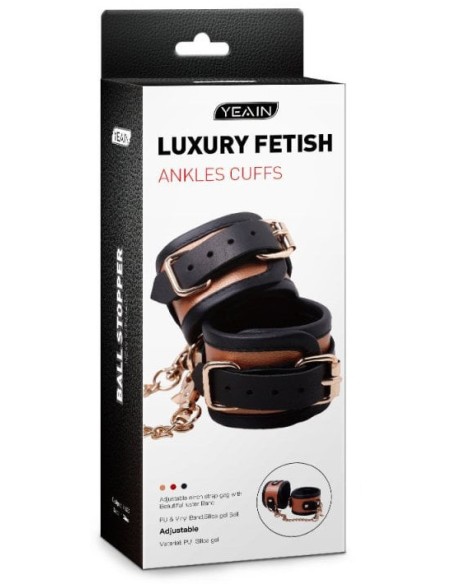 Menottes de chevilles Colorsband Cufkles Rouges