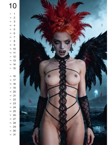 Calendrier 2027 Pin-up Wild Fantasy