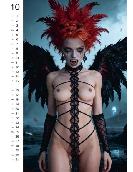 Calendrier 2027 Pin-up Wild Fantasy