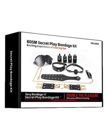 Kit SM 8 pièces Basicsm Noir