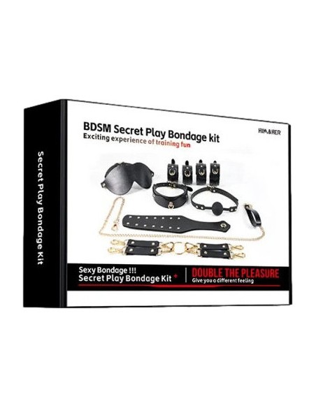Kit SM 8 pièces Basicsm Noir
