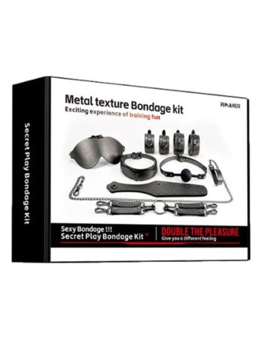 Kit SM 8 pièces Basicsm Gris métallisé