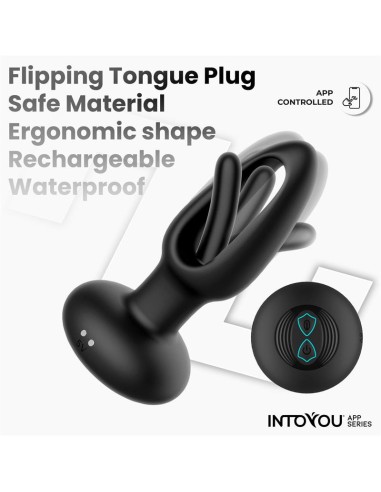 Plug anal vibrant connecté Zack 10 x 4.1cm