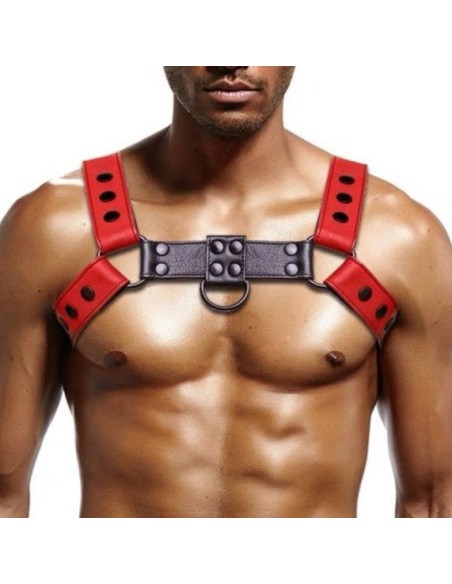 Harnais Bully Jump Rouge-Noir