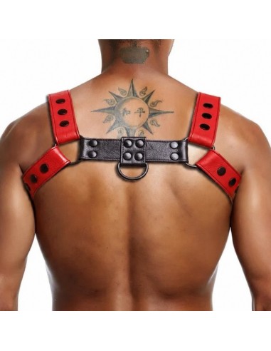 Harnais Bully Jump Rouge-Noir