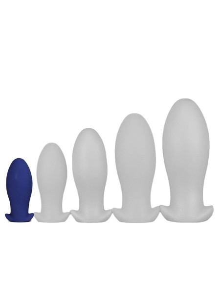 Plug silicone Saurus Egg S 10 x 4.5cm Marine