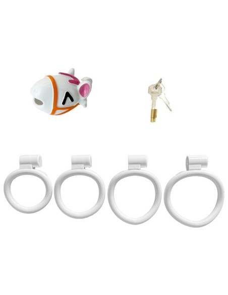 Cage Equix 6 x 3 cm Blanche