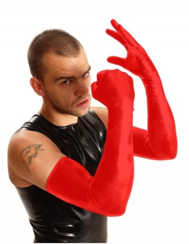 Gants Fist Shoulder Rouge
