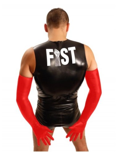 Gants Fist Shoulder Rouge