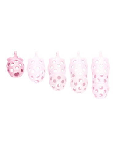 Cage de chasteté Dotty S 5.5 x 3.4cm Rose