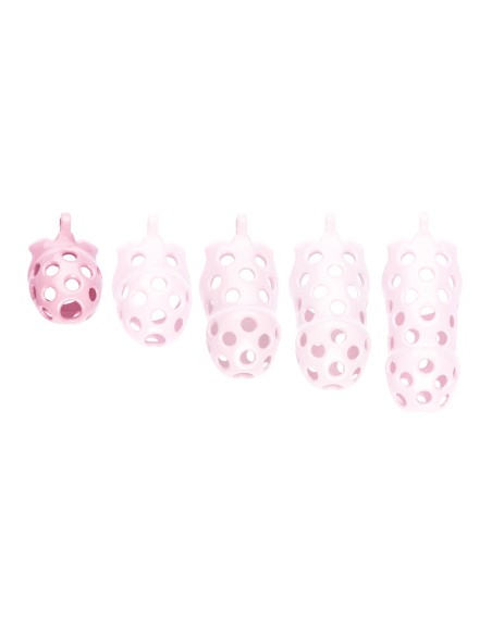 Cage de chasteté Dotty S 5.5 x 3.4cm Rose