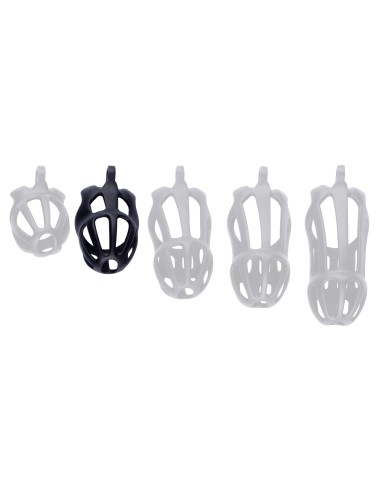 Cage de chasteté Netty M 6.5 x 3.7cm Noire