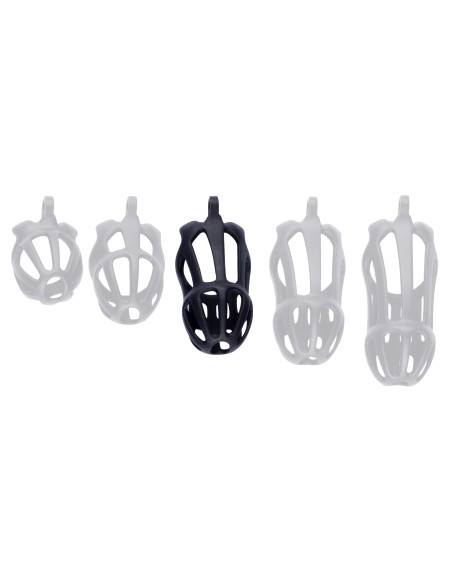 Cage de chasteté Netty L 9.5 x 3.9cm Noire