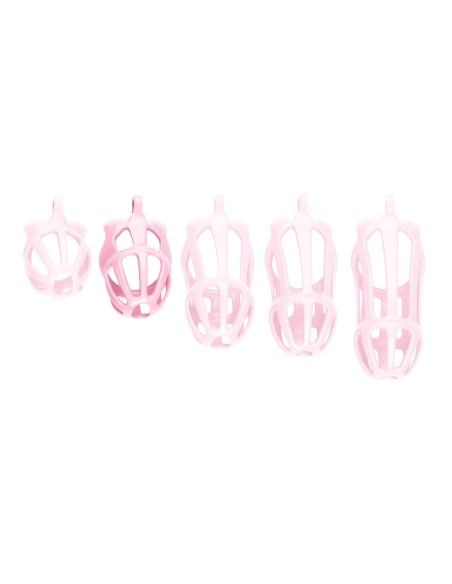 Cage de chasteté Netty M 6.5 x 3.7cm Rose
