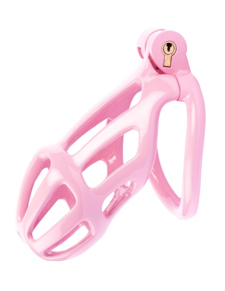 Cage de chasteté Netty L 9.5 x 3.9cm Rose