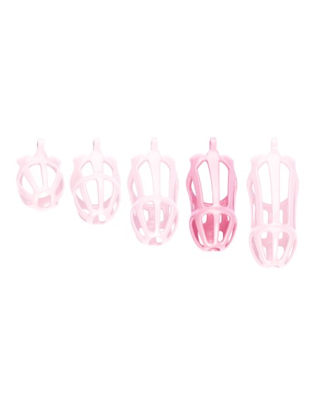 Cage de chasteté Netty XL 10 x 4cm Rose