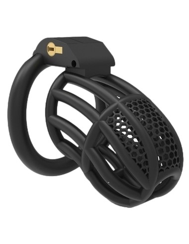 Cage de chasteté Netia 7.5 x 3.1cm Noir